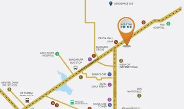 Location of SBR Keerthi Prime - Image 42228