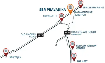Location of SBR Pravanika - Image 42247