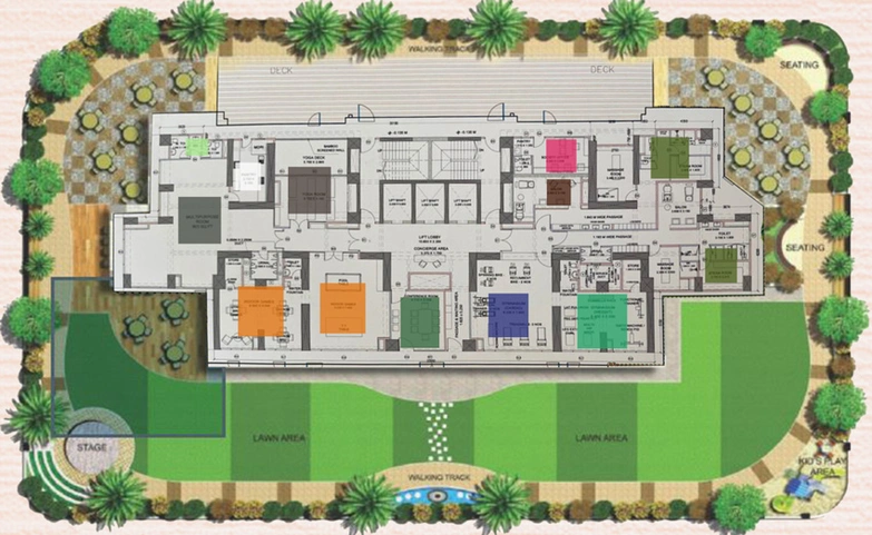 Master Plan of Sunshine Infinity in Wadala West, Mumbai - Image 41982