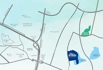Location of Ananda The Drizzle - Image 55439