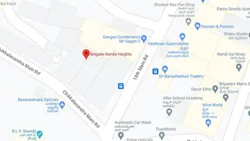 Location of Brigade Nanda Heights - Image 42440