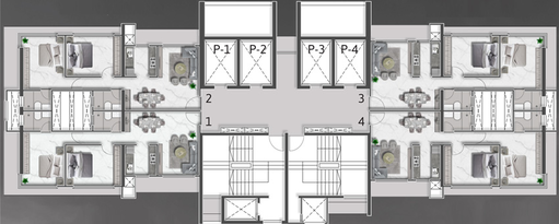 Floor Plan of Tattva Mittal Skye 31 in Wadala West, Mumbai - Image 42339