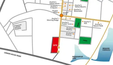 Location of Anuhar Towers - Image 55558