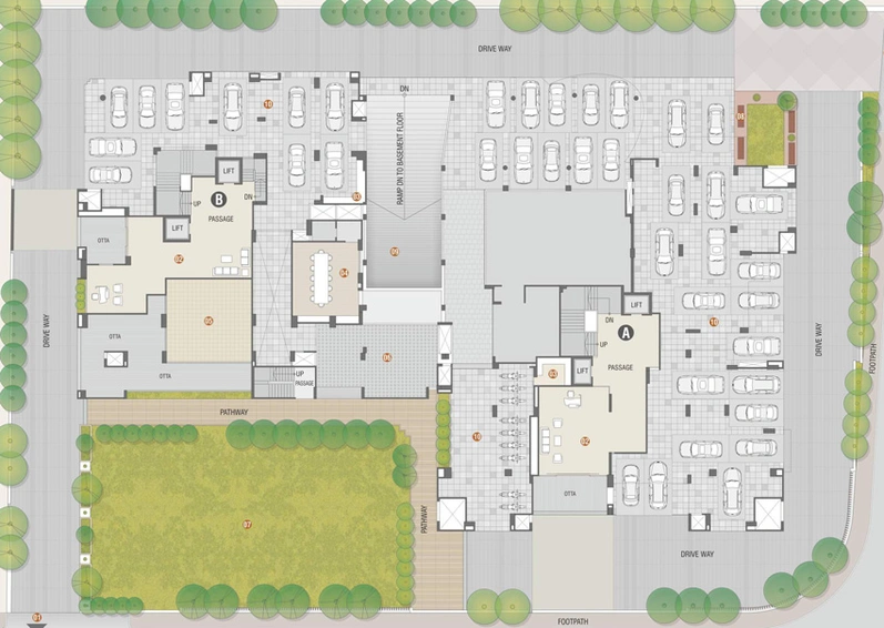 Master Plan of Piramyd Platina in Pal, Surat - Image 31128