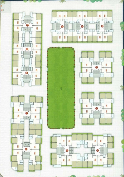 Master Plan of Savani Prayosha Prime in Dindoli, Surat - Image 31313