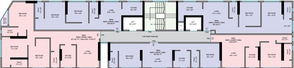 Floor Plan of Nirvaana Crown in Chembur East, Mumbai - Image 42635