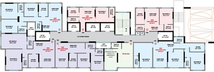 Floor Plan of Nirvaana Pearl in Chembur East, Mumbai - Image 94776