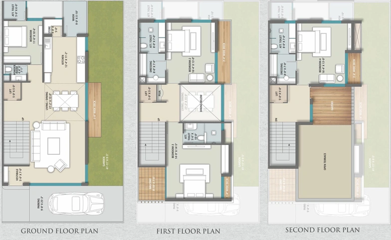 4 BHK House/Villa in Helios Revanta in Bardoli, Surat - Image 459822