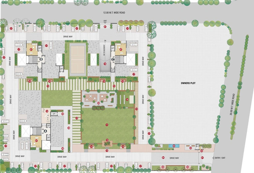 Master Plan of Shreepad Inspire in Palanpur, Surat - Image 32031