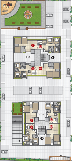 Master Plan of S S Saundarya Sky in Mota Varachha, Surat - Image 32568