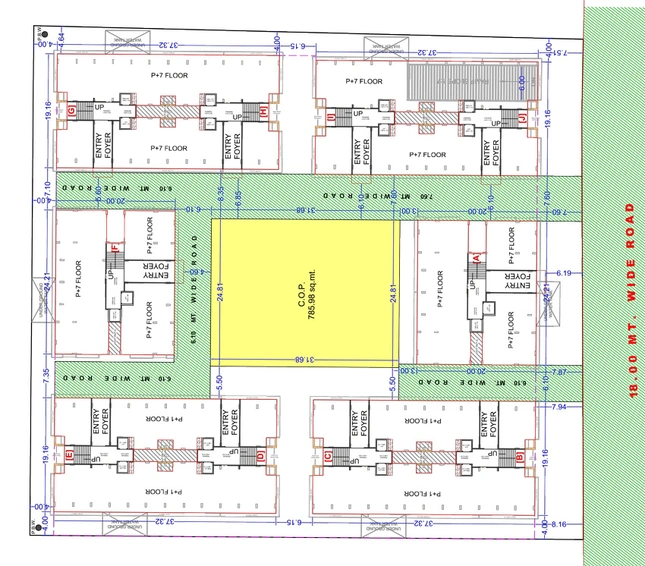 Master Plan of Salasar Sun Sarvam in Vesu, Surat - Image 324