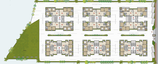 Master Plan of Varni Heights in Nana Varachha, Surat - Image 421