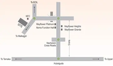 Location of Modi Gulmohar Residency - Image 55745