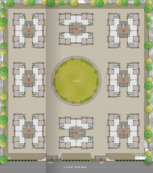 Master Plan of Keith Kiran Rivera 2 in Bhestan, Surat - Image 99672