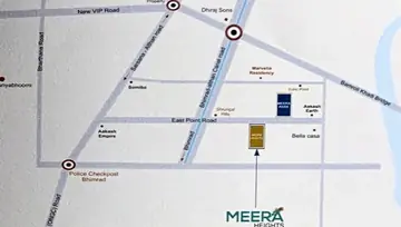 Location of Meera Heights - Image 33534