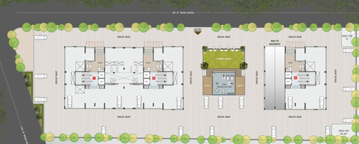 Master Plan of Sangini Sakar in Jahangirpura, Surat - Image 33693