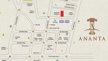 Location of Shivalik Ananta - Image 33809