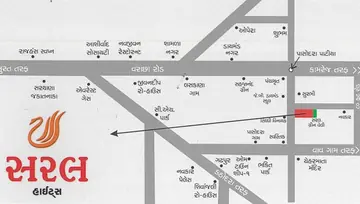 Location of Saral Heights - Image 34454