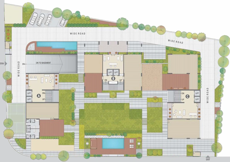 Master Plan of Pramukh Vivanta in Vesu, Surat - Image 35204