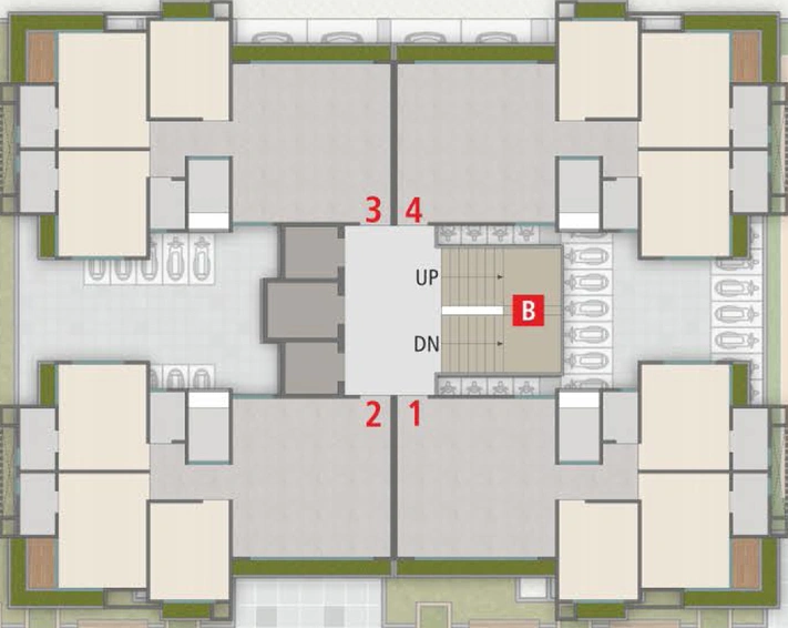 Floor Plan of Divine Desire in Palanpur, Surat - Image 35320