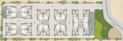 Master Plan of Shiv Shakti Paradise in Mota Varachha, Surat - Image 35551