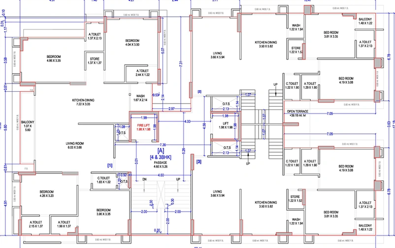 Floor Plan of The Grand Malabar in Rander, Surat - Image 35565