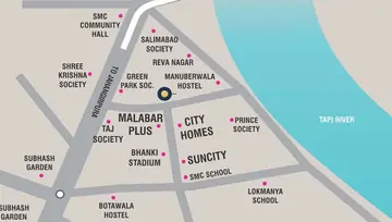 Location of The Grand Malabar - Image 35564