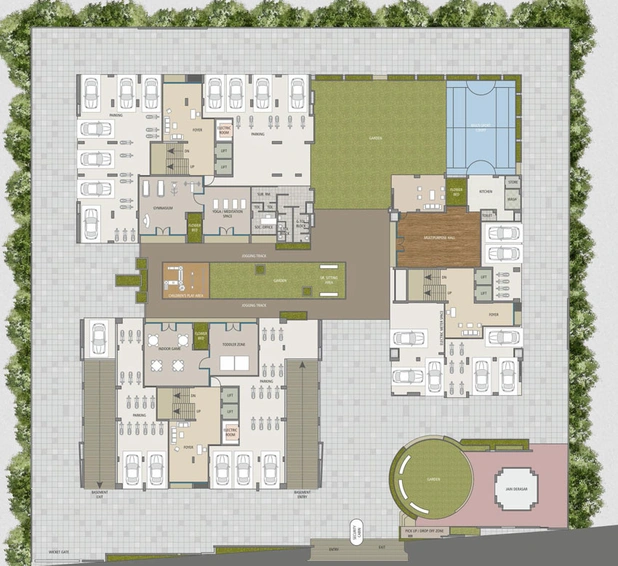 Master Plan of Nova Shitalnath in Pal, Surat - Image 35667