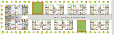 Master Plan of Shree Hans Luxuria in Uttran, Surat - Image 35738
