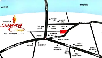 Location of Shree Amrutam Heights - Image 35812
