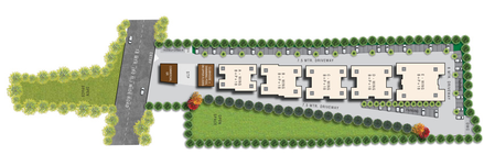 Master Plan of Pharande Vaanya in Moshi, Pune - Image 12822