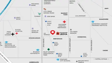 Location of Kohinoor Jeeva - Image 25192