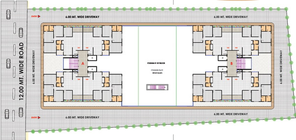 Master Plan of Manisha Merriott Hills in Nikol, Ahmedabad - Image 31539