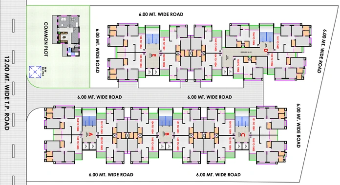 Master Plan of Sahitya Altezza in Nava Naroda, Ahmedabad - Image 31655