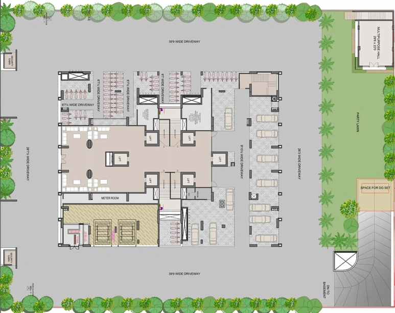 Master Plan of Times 104 in Bodakdev, Ahmedabad - Image 31777