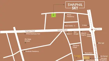Location of Karnavati Swapnil Sky - Image 31916
