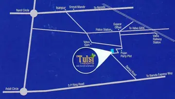 Location of Ratnakamal Tulsi Heights - Image 31962