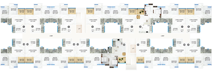 Floor Plan of Excellaa Florence in Pirangut, Pune - Image 25518