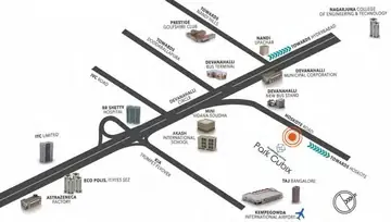Location of Sattva Park Cubix - Image 42720
