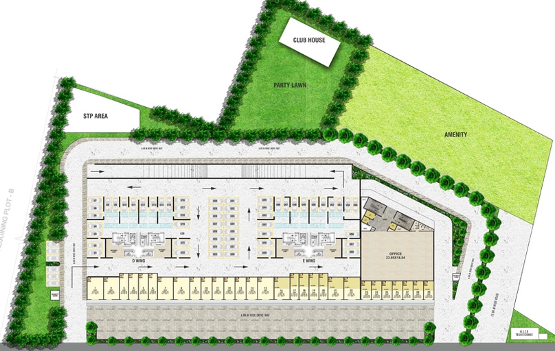Master Plan of Goel Ganga Altus in Kharadi, Pune - Image 12703