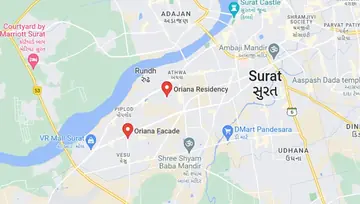 Location of Oriana Residency - Image 38018