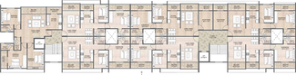 Floor Plan of KK Mangalam Emerald in Rahatani, Pune - Image 25624