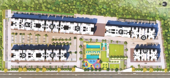 Master Plan of VTP Leonara in Mahalunge, Pune - Image 12751