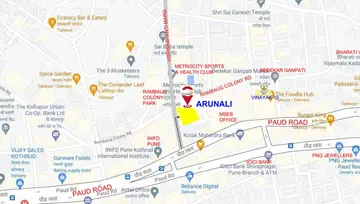 Location of Badhekar Arunali - Image 25688