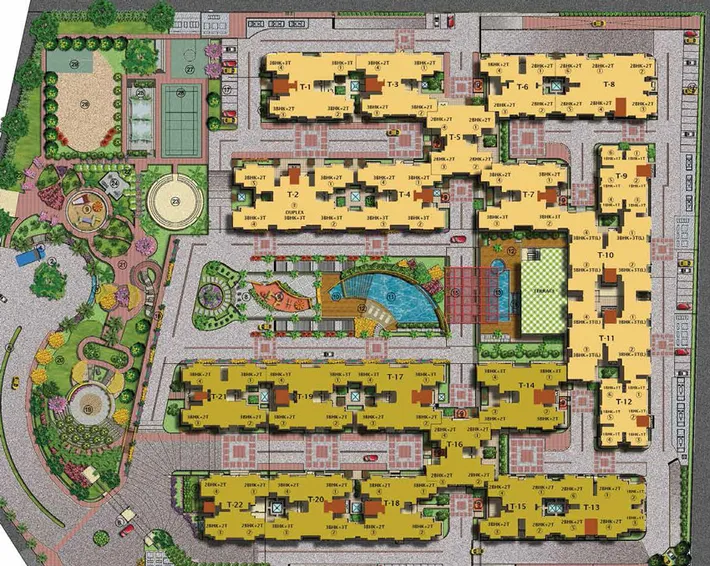 Master Plan of Sattva Anugraha in Vijayanagar, Bangalore - Image 42960
