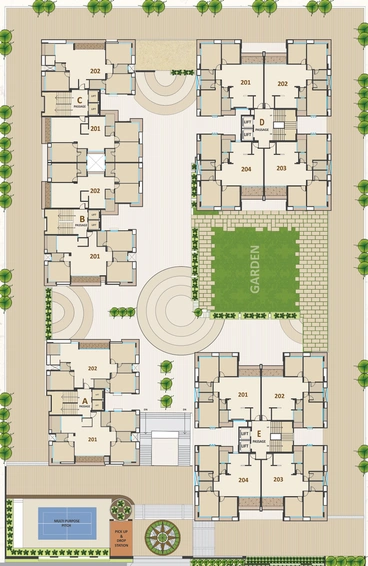 Master Plan of Swastik Sygnora Sky in Adajan, Surat - Image 38233
