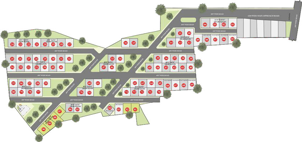 Master Plan of Giridhari Prospera County in Kismatpur, Hyderabad - Image 55809