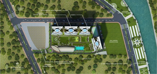 Master Plan of The Balmoral Riverside in Balewadi, Pune - Image 12886