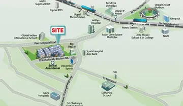 Location of Sri Sai Soukya - Image 55815