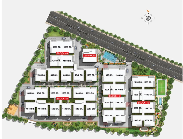 Master Plan of Sri Sai Soukya in Uppal, Hyderabad - Image 55816